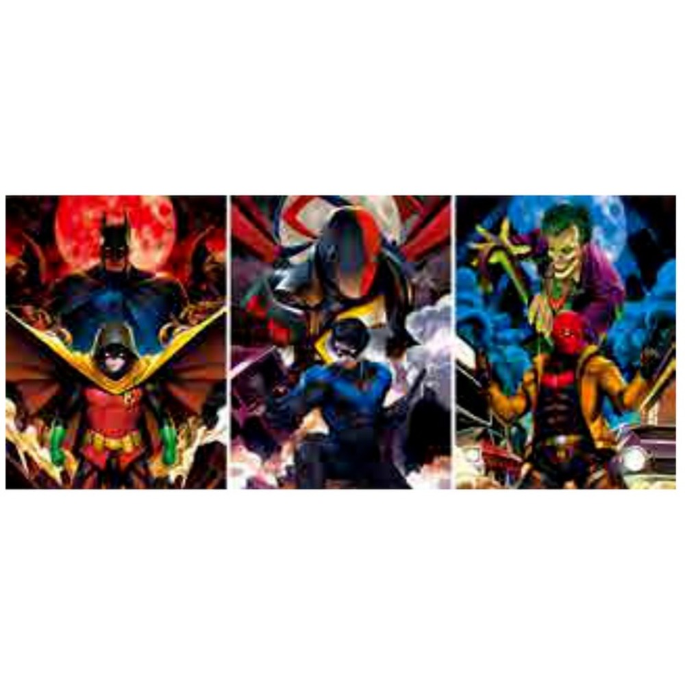 Batman, Robin, The Joker 11.6" x 15.5" 3D Flip poster heavy duty #49